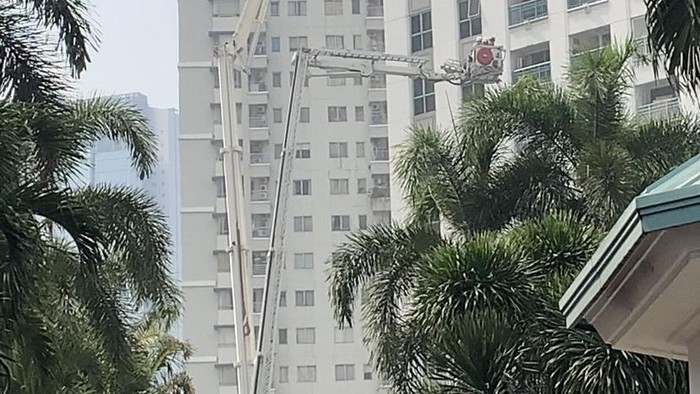 Kebakaran Apartemen Pavilion Tanah Abang, 33 Penghuni Selamat Dievakuasi