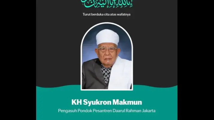 Romahurmuziy Kenang KH Syukron Ma'mun sebagai Ulama yang Merangkul Berbagai Kalangan Masyarakat